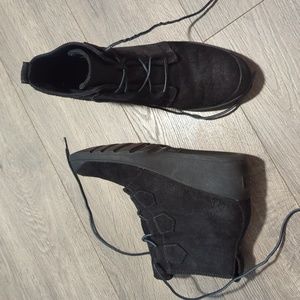 Sorel Toronto suede wedge lace up waterproof ankle booties